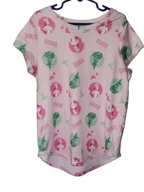 Wicked Girl's Short Sleeve Pajama Top Size 10